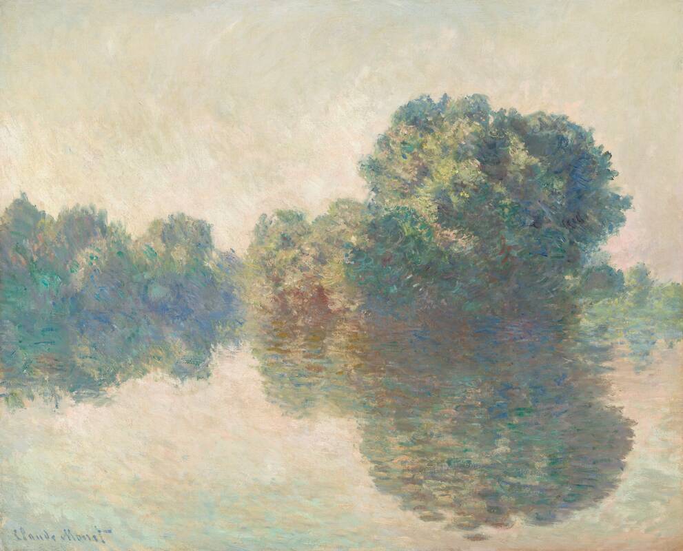 The Seine at Giverny by Claude Monet, 1897