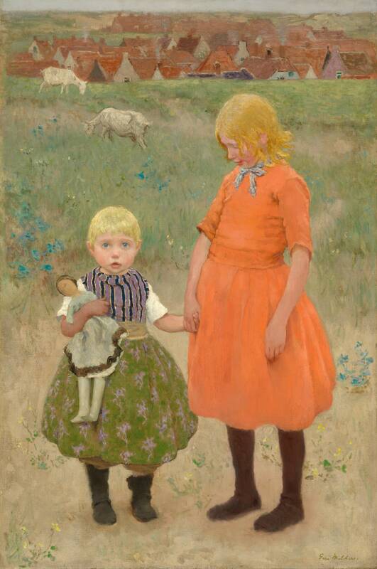 The Sisters by Gari Melchers, c. 1895