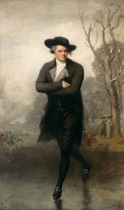 The Skater (Portrait of William Grant) by Gilbert Stuart, 1782