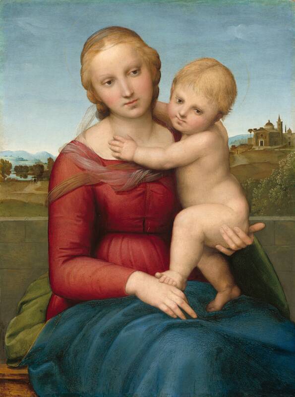 The Small Cowper Madonna by Raphael, c. 1505