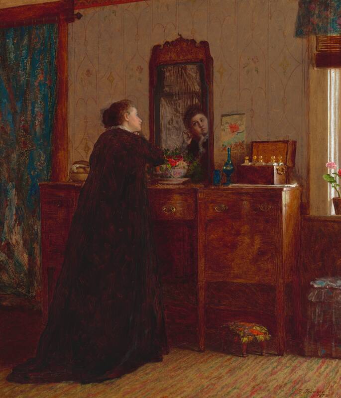 The Toilet by Eastman Johnson, 1873
