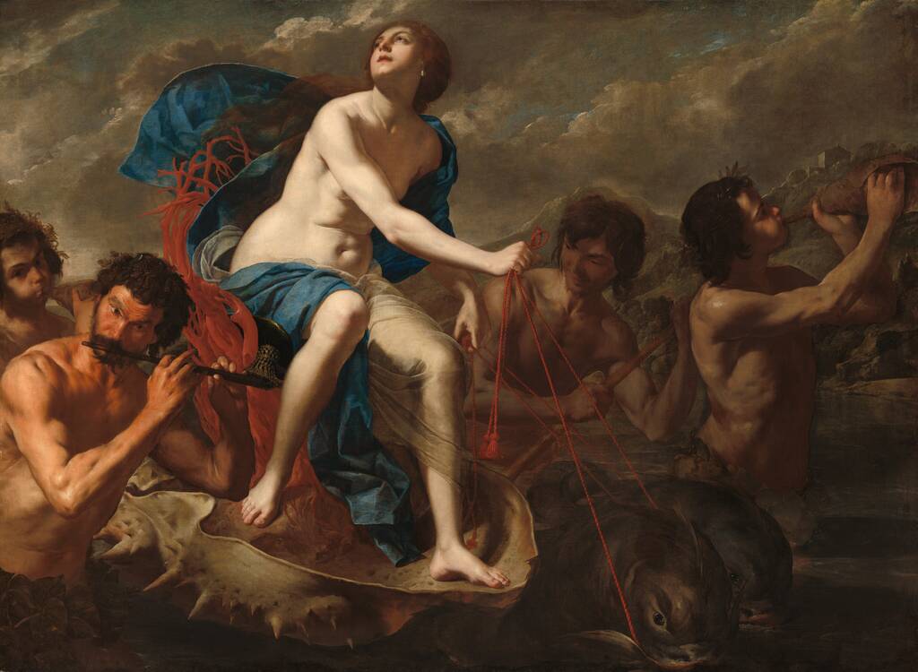 The Triumph of Galatea by Bernardo Cavallino, c. 1650