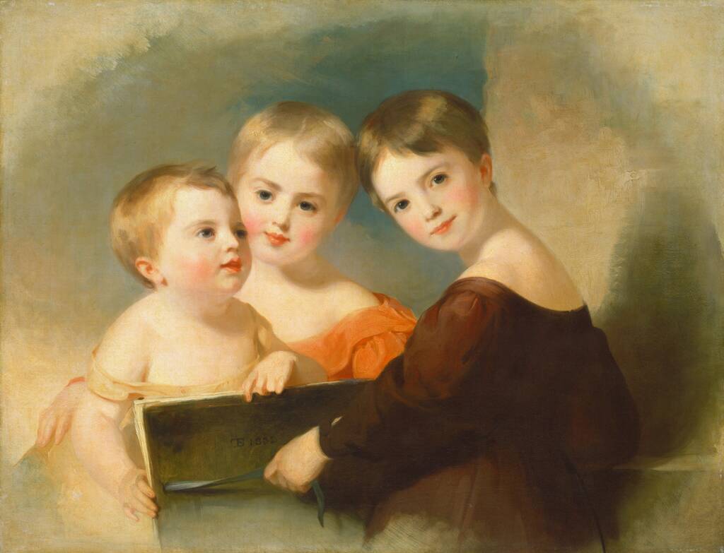 The Vanderkemp Children by Thomas Sully, 1832