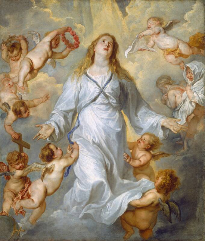 The Virgin as Intercessor by Sir Anthony van Dyck, 1628/1629