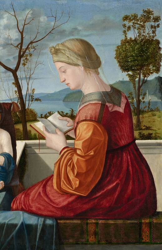 The Virgin Reading by Vittore Carpaccio, c. 1505