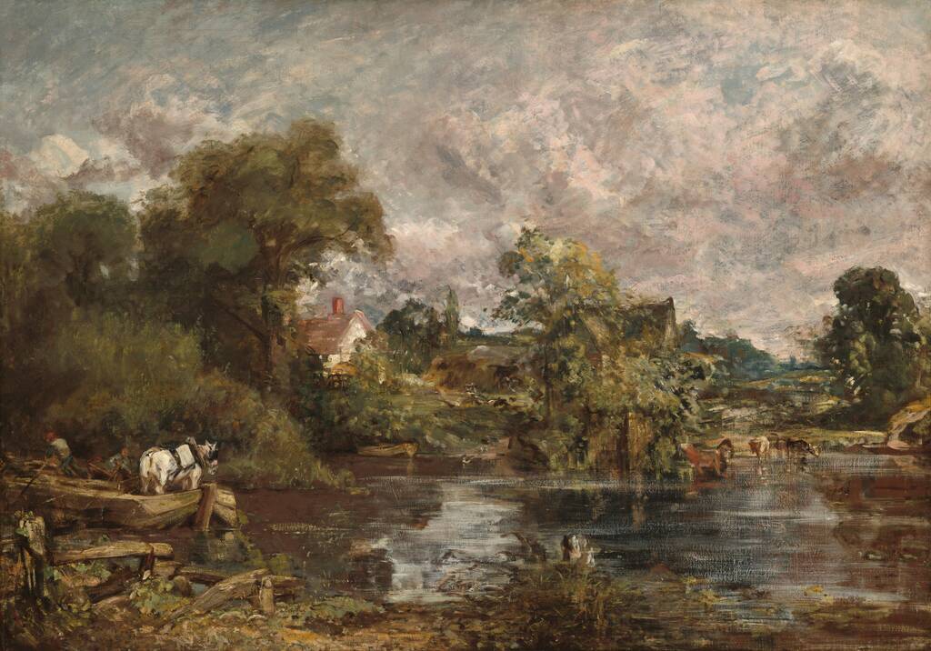 The White Horse by John Constable, 1818-1819