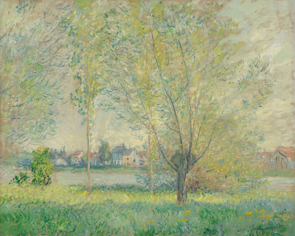 The Willows by Claude Monet, 1880