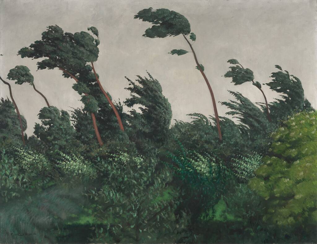 The Wind by Félix Vallotton, 1910