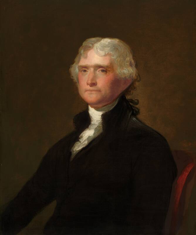 Thomas Jefferson by George Peter Alexander Healy, 1848/1879