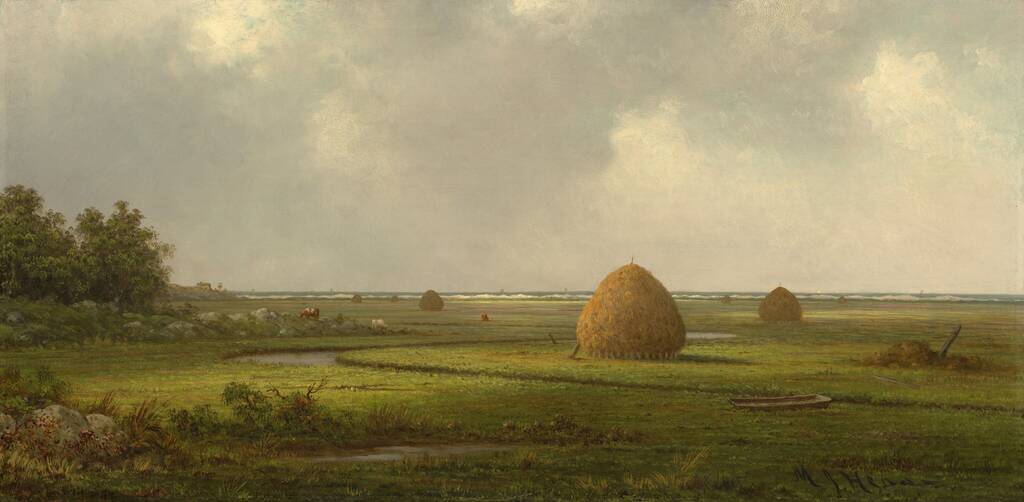 View of Marshfield by Martin Johnson Heade, c. 1866/1876
