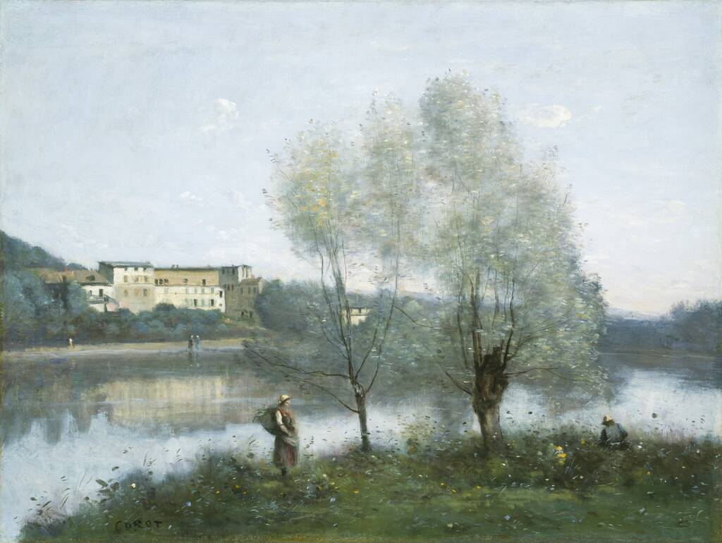 Ville-d'Avray by Jean-Baptiste-Camille Corot, c. 1865