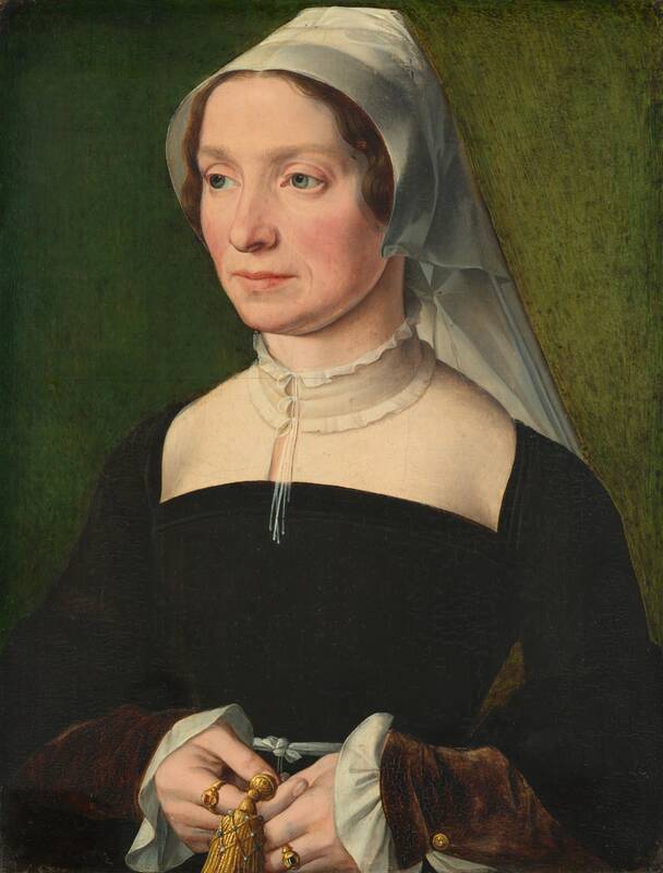 Wife of a Member of the de Hondecoeter Family by Antwerp 16th Century, 1543