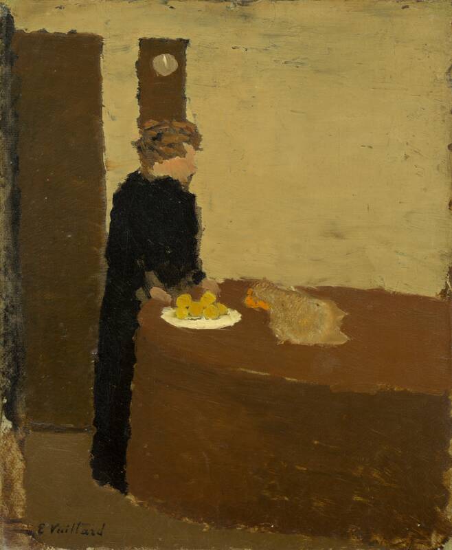 Woman in Black by Edouard Vuillard, c. 1891