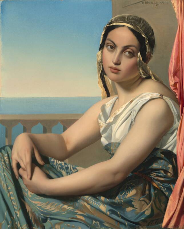 Woman of the "Orient" by Henri Lehmann, 1837